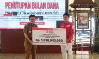 Penutupan Bulan Dana Tahun 2023  PMI Kabupaten Wonosobo Lampaui Target